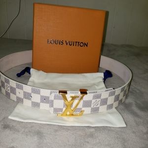 Louise Vitton Authentic White Azur